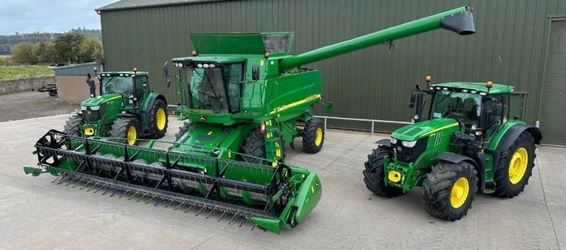 TSA - On The Instructions of Messrs J C Fleming & Partners (Sale Due Retirement) SALE BY TIMED ONLINE AUCTION Of Combine Harvester, Tractors, Forklift, Potato Grading System & Equipment, Trailers, Range of Cultivation Implements, GPS Receiver