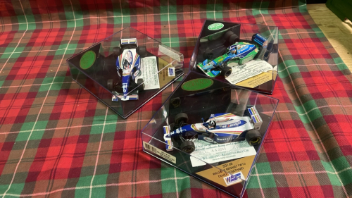 BOX 3 MODEL RACING CARS