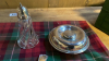 BOX SILVER PLATED WARE LADLES DISH ETC - 7