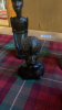 BOX WOODEN CARVED FIGURES - 3