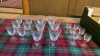BOX-3 SETS OF 6 CRYSTAL GLASSES