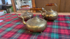 BOX 3 BRASS KETTLES - 2