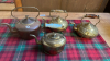 BOX 4 COPPER & BRASS KETTLES