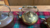 BOX 4 COPPER & BRASS KETTLES - 4