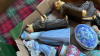 2 BOXES ORNAMENTS RADIO CARDS ETC - 4