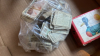 2 BOXES ORNAMENTS RADIO CARDS ETC - 12
