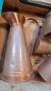 2 BOXES COPPERWARE & 2 BURNER GAS HOB - 3