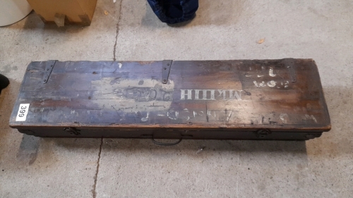 WW1 WOODEN CASE