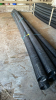 7 X 6M LENGTHS OF 6" TWINWALL DRAIN PIPE WITH JOINERS