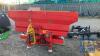 KRM FERTILISER SPREADER C/W BOOK + HEADLAND VANES IN P'CABIN