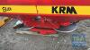 KRM FERTILISER SPREADER C/W BOOK + HEADLAND VANES IN P'CABIN - 6