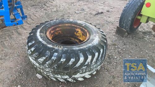 SINGLE WHEEL & TYRE