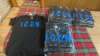 BOX BLACK ICON T SHIRTS 8 SIZE XL & 7 SIZE XXL