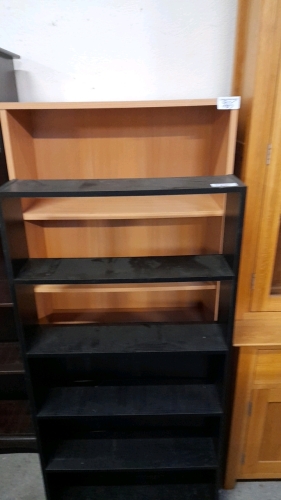 2 BOOKCASES