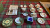 BOX CROWN DERBY CHINA ETC