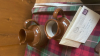 BOX LEATHER APRON TOBY JUGS CHINA ETC - 8