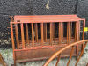 SHEEP FEED BARRIERS