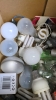 2 BOXES-ROLL UP DRUM KIT LIGHT BULBS DOOR HANDLES ETC - 2