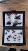 BOX-3 CASES FISHING FLIES - 3