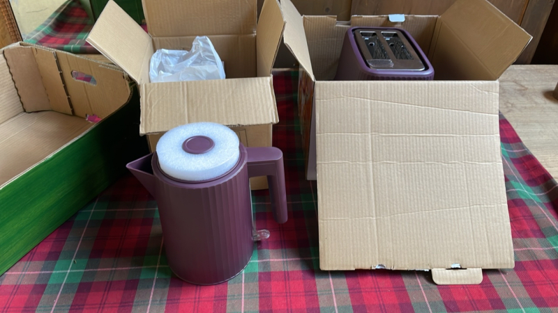 BOX-TOASTER & KETTLE