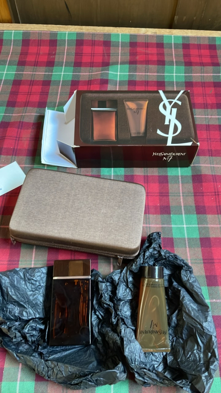 YSL GIFT BACK