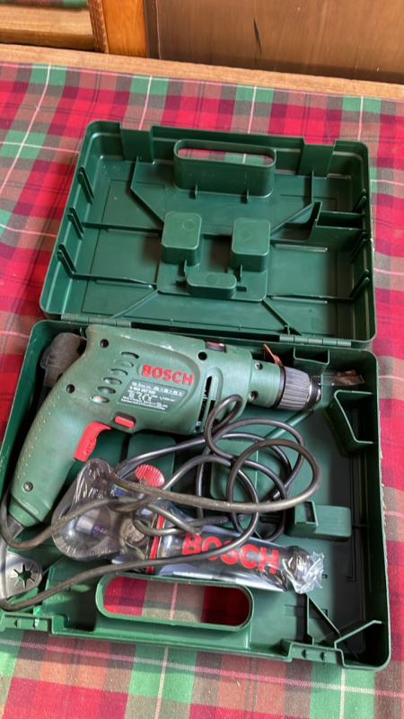 CASED BOSCH DRILL