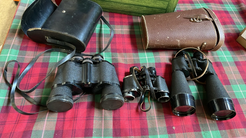 BOX-3 SETS BINOCULARS