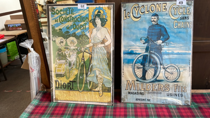 2 FRENCH STYLE POSTERS