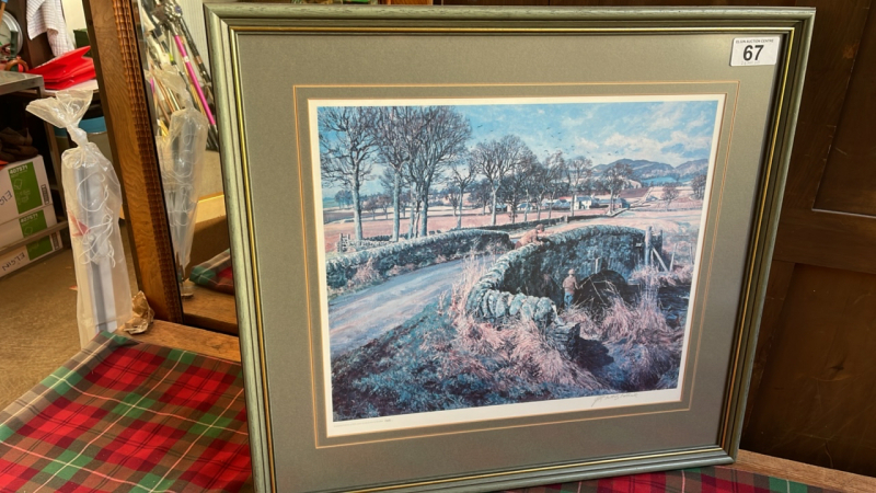 MCINTOSH PATRICK PRINT- GONE FISHING