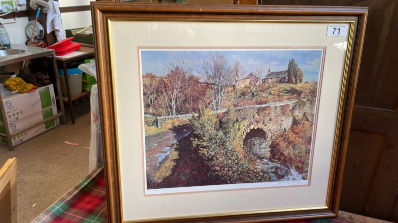 MCINTOSH PATRICK PRINT- BRIDGE