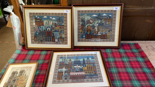 3 TAPESTRIES -SCOTLAND