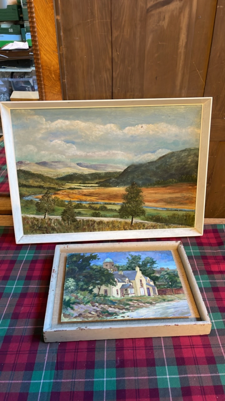 2 SCOTTISH OIL PAINTINGS