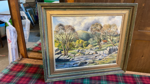 SCOTTISH OIL PAINTING-PHILIP WILSON