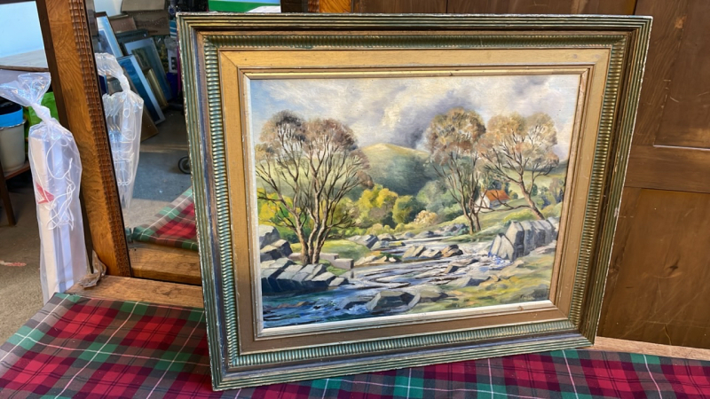 SCOTTISH OIL PAINTING-PHILIP WILSON
