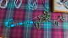 BOX OLD PEARL /CRYSTAL NECKLACES ETC - 2