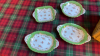 BASKET COALPORT DESSERT DISHES - 2