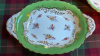 BASKET COALPORT DESSERT DISHES - 3