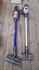 2 DYSON STICK HOOVERS- NO CHARGERS