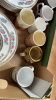 3 BOXES PART TEA SET PLATES BOWLS ETC - 5