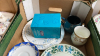 3 BOXES PART TEA SET PLATES BOWLS ETC - 6