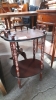 3 OCCASIONAL TABLES HALF MOON TABLE & MIRROR - 2