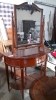 3 OCCASIONAL TABLES HALF MOON TABLE & MIRROR - 4