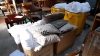 6 LOTS BEDDING CUSHIONS ETC