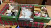 3 BOXES CHINA ORNAMENTS & MISC