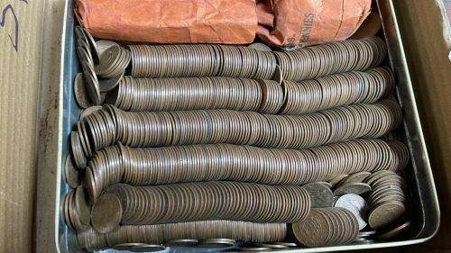 BOX HALF PENNIES