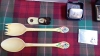 BOX ORNAMENTS BOOKS SPOONS ETC - 4
