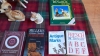BOX ORNAMENTS BOOKS SPOONS ETC - 10