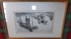 BOX SIGNED ETCHINGS+WC PAINTING - 32