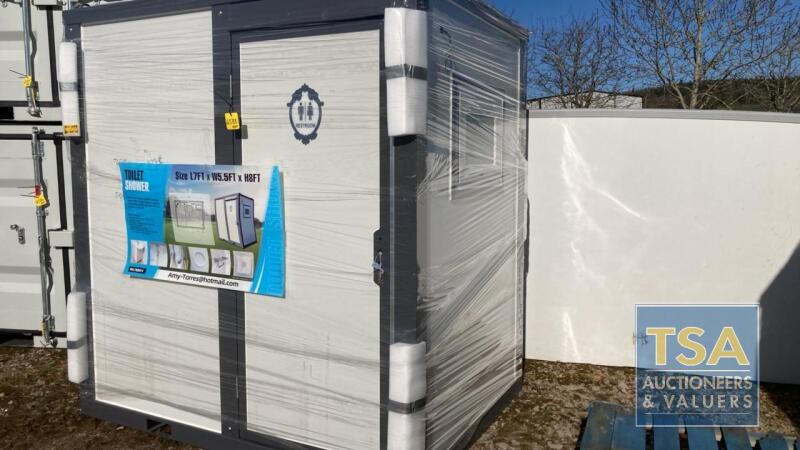 TOILET & SHOWER 7' - AS NEW