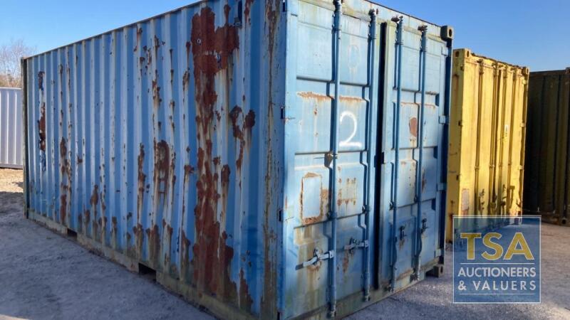 20' STEEL SHIPPING CONTAINER
